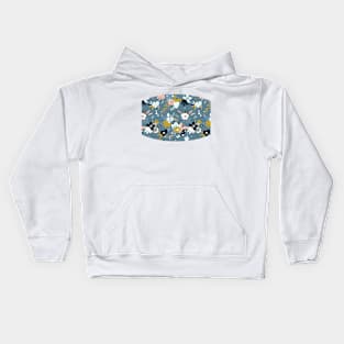 Pretty Floral Flowers Kids Hoodie